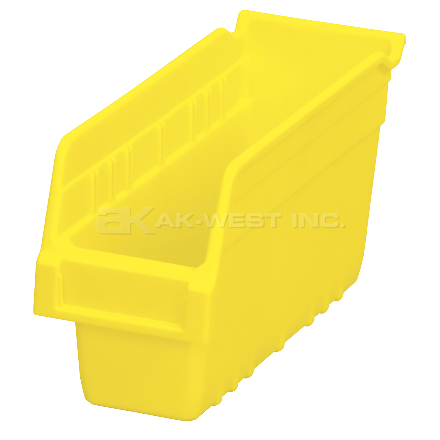 Yellow, 11-5/8" x 4-1/8" x 6" Shelf Bin (16 Per Carton)