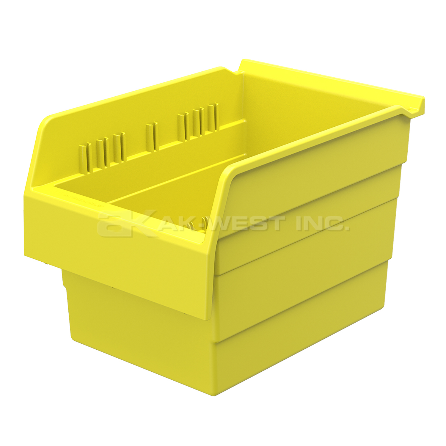 Yellow, 11-5/8" x 8 2/7" x 8" Shelf Bin (8 Per Carton)