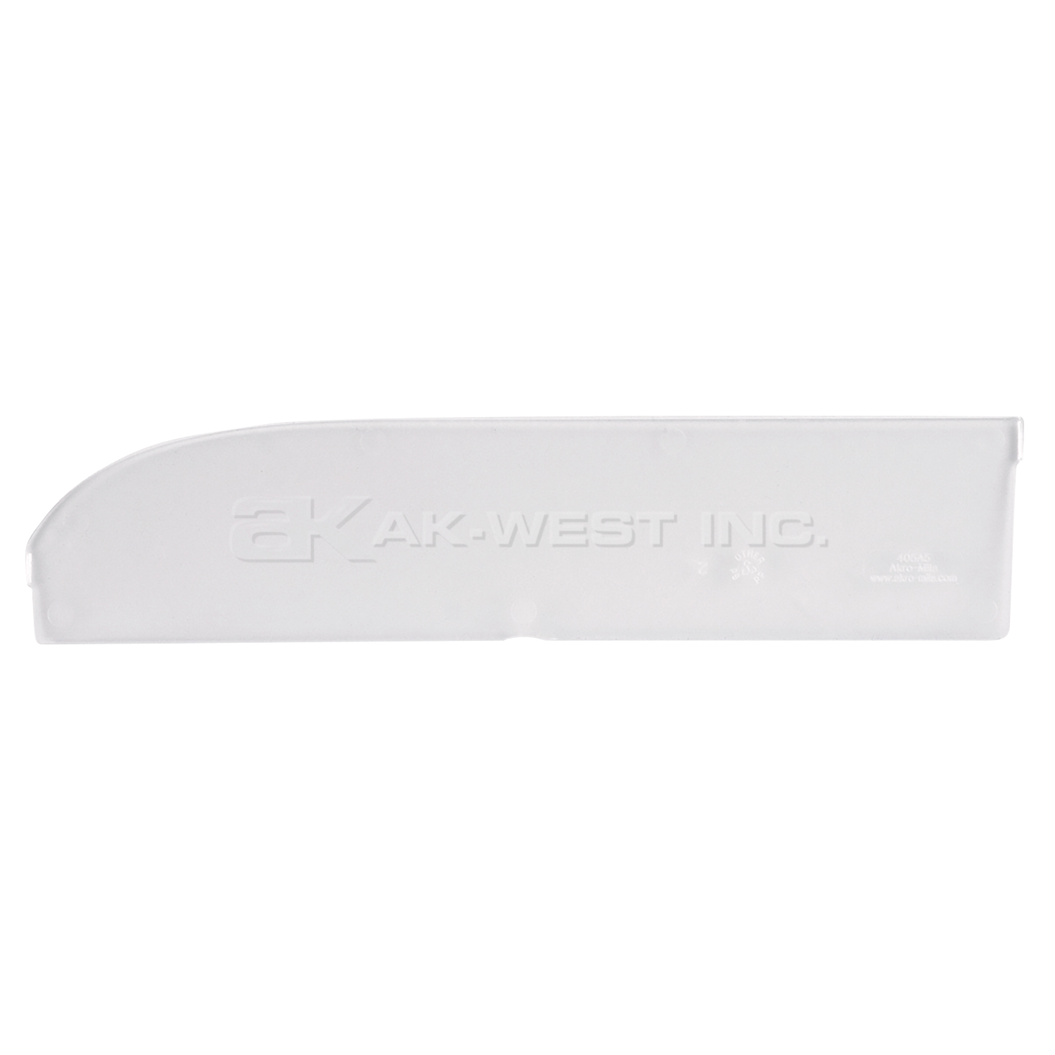 Clear, Length Dividers A305A5 (Package of 6)