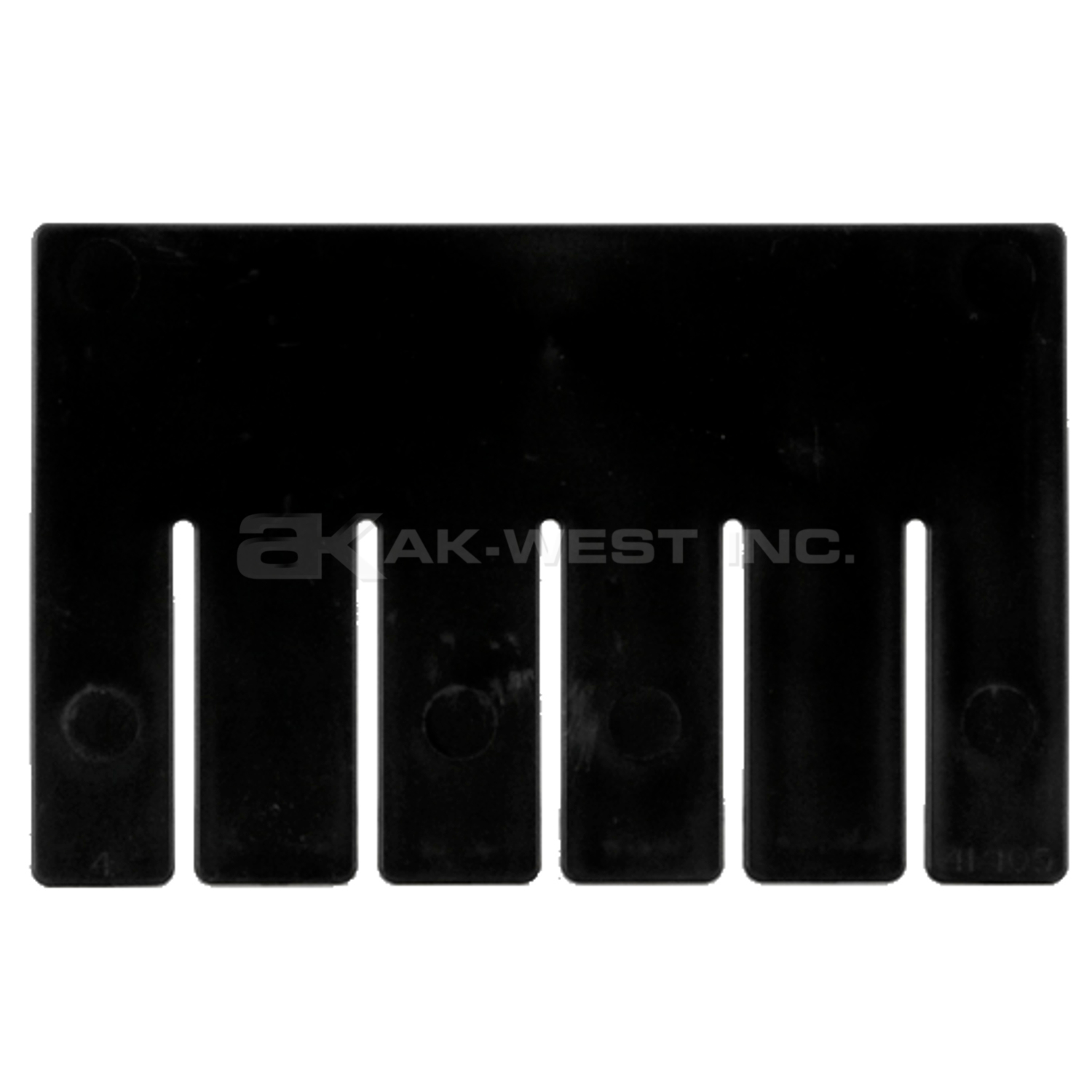 Black, Short Dividers For The A33105 (Package of 6)