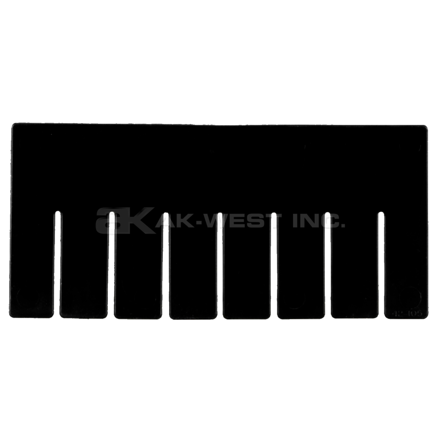 Black, Long Dividers For The A33105 (Package of 6)