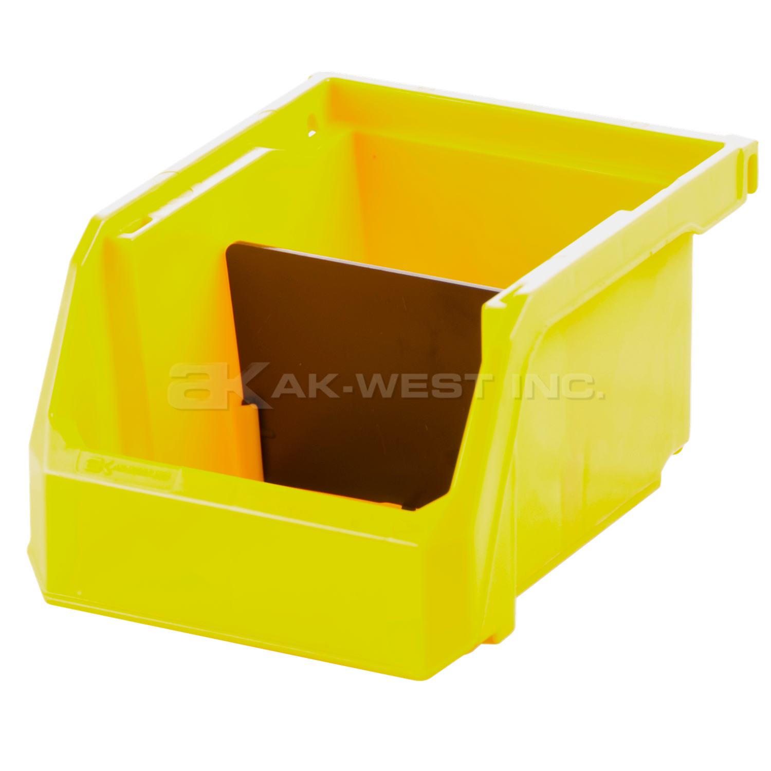 Yellow, 5-3/8" x 4-1/8" x 3" Hanging, Stacking and Nesting Bin (Equivalent Size To 30210)