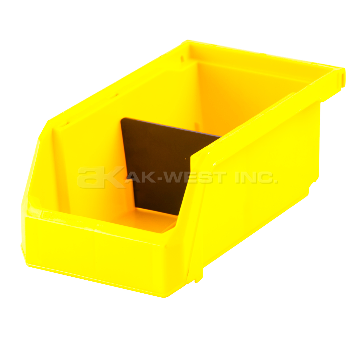 Yellow, 7-3/8" x 4-1/8" x 3" Hanging, Stacking and Nesting Bin (Equivalent Size To 30220)