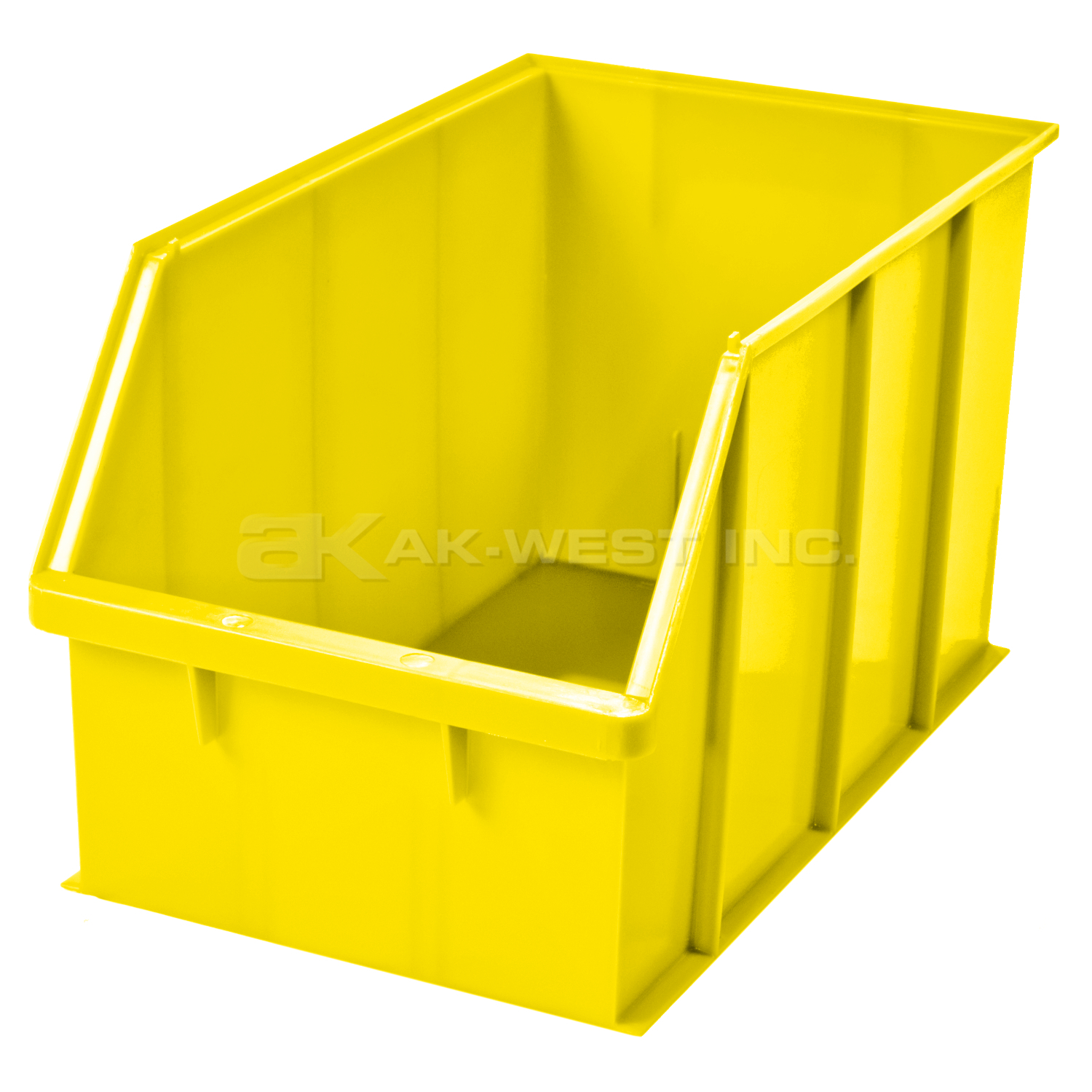 Yellow, 18" x 10" x 10", High Visibility Shelf Bin (4 Per Carton)