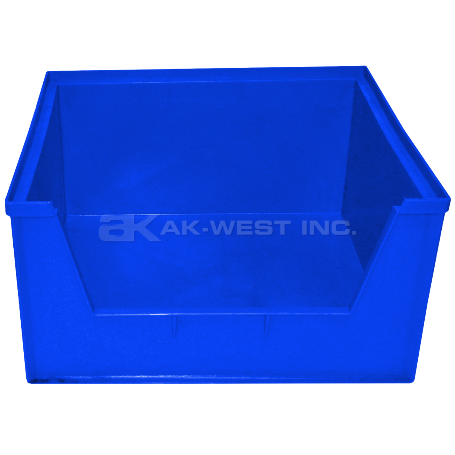 Blue, 16" x 16" x 8", High Visibility Shelf Bin (6 Per Carton)