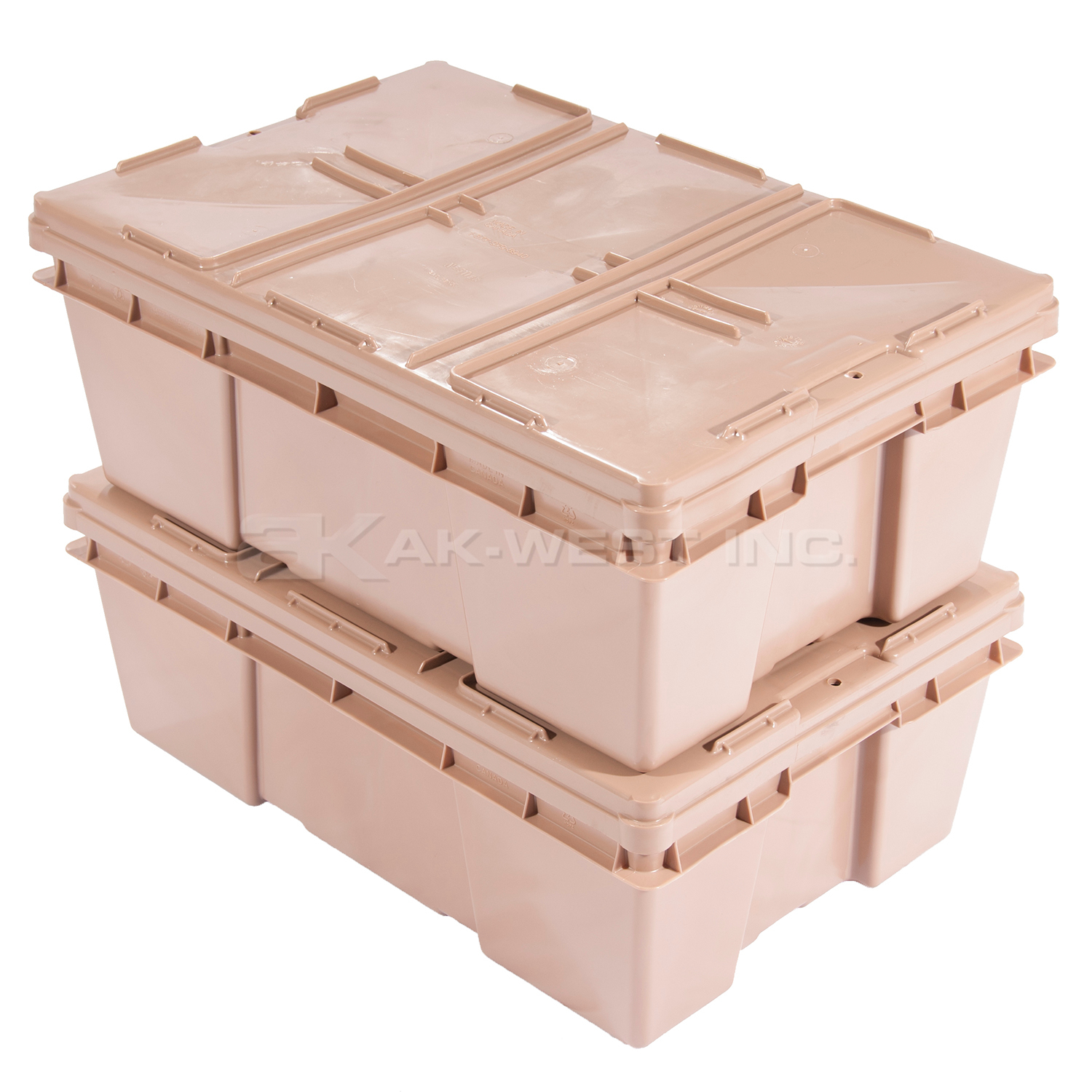 Beige, 24" x 16" x 8", NestPack w/o Holes