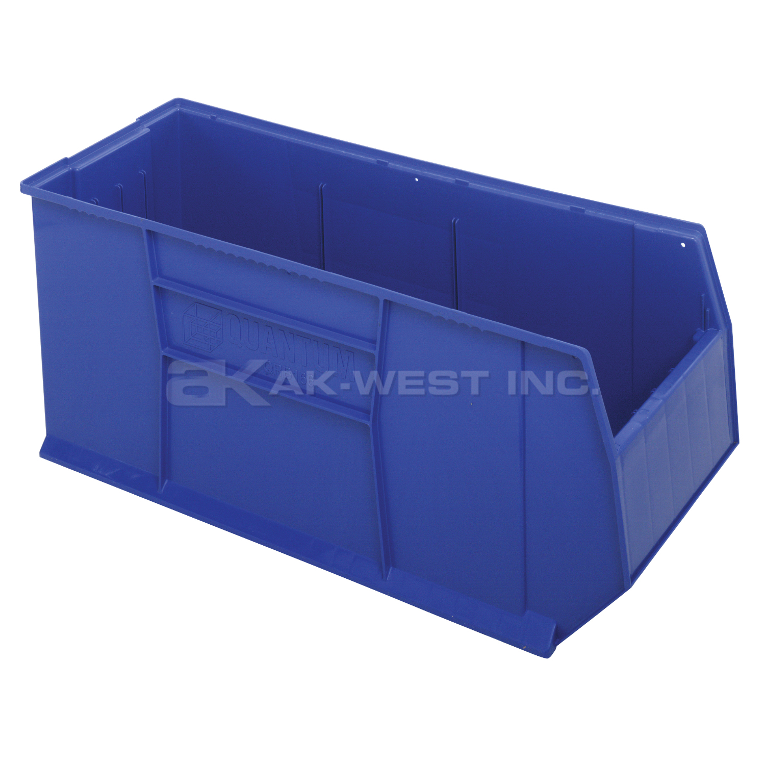 Blue, 41-7/8" x 16-1/2" x 17-1/2" Rack Bin