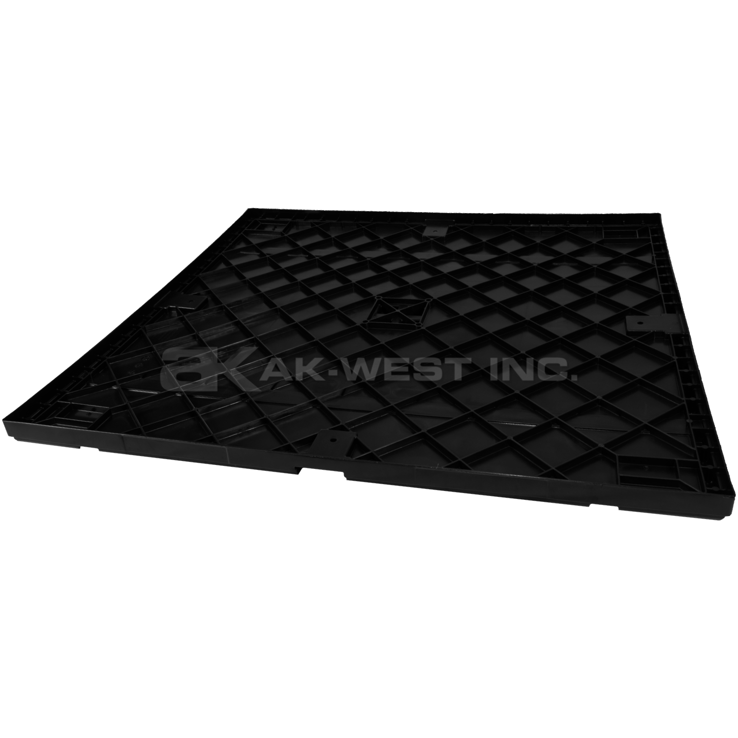 Black, 48" x 45" Lid for BC4845 and BN4845 Containers