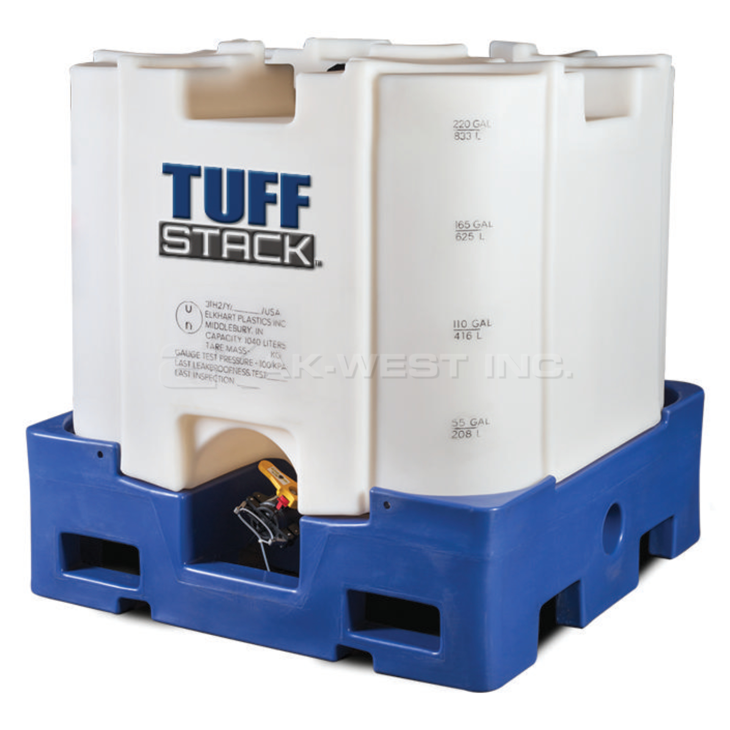 Blue/White, 220 Gallon Tuff Stack EPDM Gasket