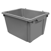 Grey, 20" x 15" x 12" Recycling Container