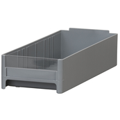 Grey, 4" x 2-1/8" x 10-9/16" Replacement Drawer for A19416 Cabinet