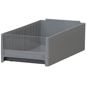 Grey, 5-3/16" x 3-1/16" x 10-9/16" Replacement Drawer for A19909 Cabinet
