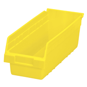 Yellow, 17-7/8" x 6-5/8" x 6" Shelf Bin (10 Per Carton)