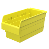 Yellow, 15-5/8" x 8-2/7" x 8" Shelf Bin (8 Per Carton)