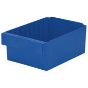 Blue, 12" x 8-3/8" x 4-5/8" Drawer Bin (4 Per Carton)