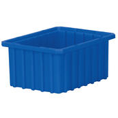 Blue, 10-7/8" x 8-1/4" x 5" Dividable Grid Container (20 Per Carton)