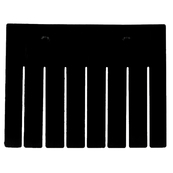 Black, Short Dividers For The A33168 (Package of 6)
