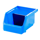 Blue, 5-3/8" x 4-1/8" x 3" Hanging, Stacking and Nesting Bin (Equivalent Size To 30210)