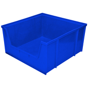 Blue, 16" x 16" x 8", High Visibility Shelf Bin (6 Per Carton)