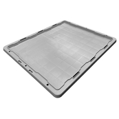 Grey, 24" x 20" Lid for DL24201202MILL and DL24201200MILL Container