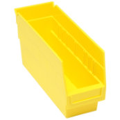 Yellow, 11-5/8" x 4-1/8" x 6" Shelf Bin (36 Per Carton)