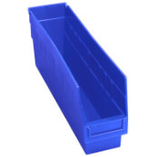 Blue, 17-7/8" x 4-1/8" x 6" Shelf Bin (20 Per Carton)