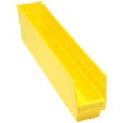 Yellow, 23-5/8" x 4-1/8" x 6" Shelf Bin (16 Per Carton)