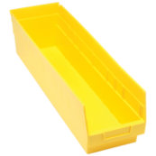 Yellow, 23-5/8" x 6-5/8" x 6" Shelf Bin (8 Per Carton)