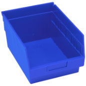 Blue, 11-5/8" x 8-3/8" x 6" Shelf Bin (20 Per Carton)