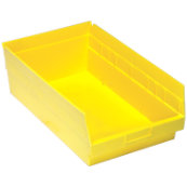 Yellow, 17-7/8" x 11-1/8" x 6" Shelf Bin (8 Per Carton)