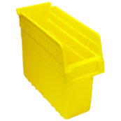 Yellow, 11-5/8" x 4-1/8" x 8" Shelf Bin (36 Per Carton)