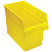 Yellow, 11-5/8" x 6-5/8" x 8" Shelf Bin (30 Per Carton)