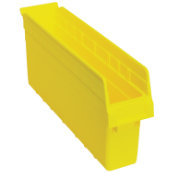 Yellow, 17-7/8" x 4-1/8" x 8" Shelf Bin (23 Per Carton)