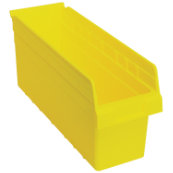 Yellow, 17-7/8" x 6-5/8" x 8" Shelf Bin (26 Per Carton)