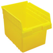 Yellow, 11-5/8" x 8-3/8" x 8" Shelf Bin (20 Per Carton)