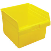 Yellow, 11-5/8" x 11-1/8" x 8" Shelf Bin (8 Per Carton)