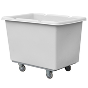 Grey, 41" x 29" x 32", 4" Corner Casters,  12 Bu. / 15 Cu. Ft., 800lb Cap., Heavy Duty Starcart