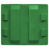 Green, Lid for TS4800 Nesting Forklift Bin