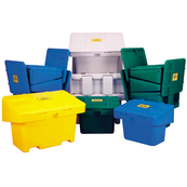 Yellow, 42" x 29" x 30", 11 Cu. Ft. / 1000lb Cap., SOS Storage Bin