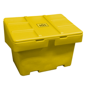 Yellow, 48" x 33" x 34", 18.5 Cu. Ft. / 1750lb Cap., SOS Storage Bin